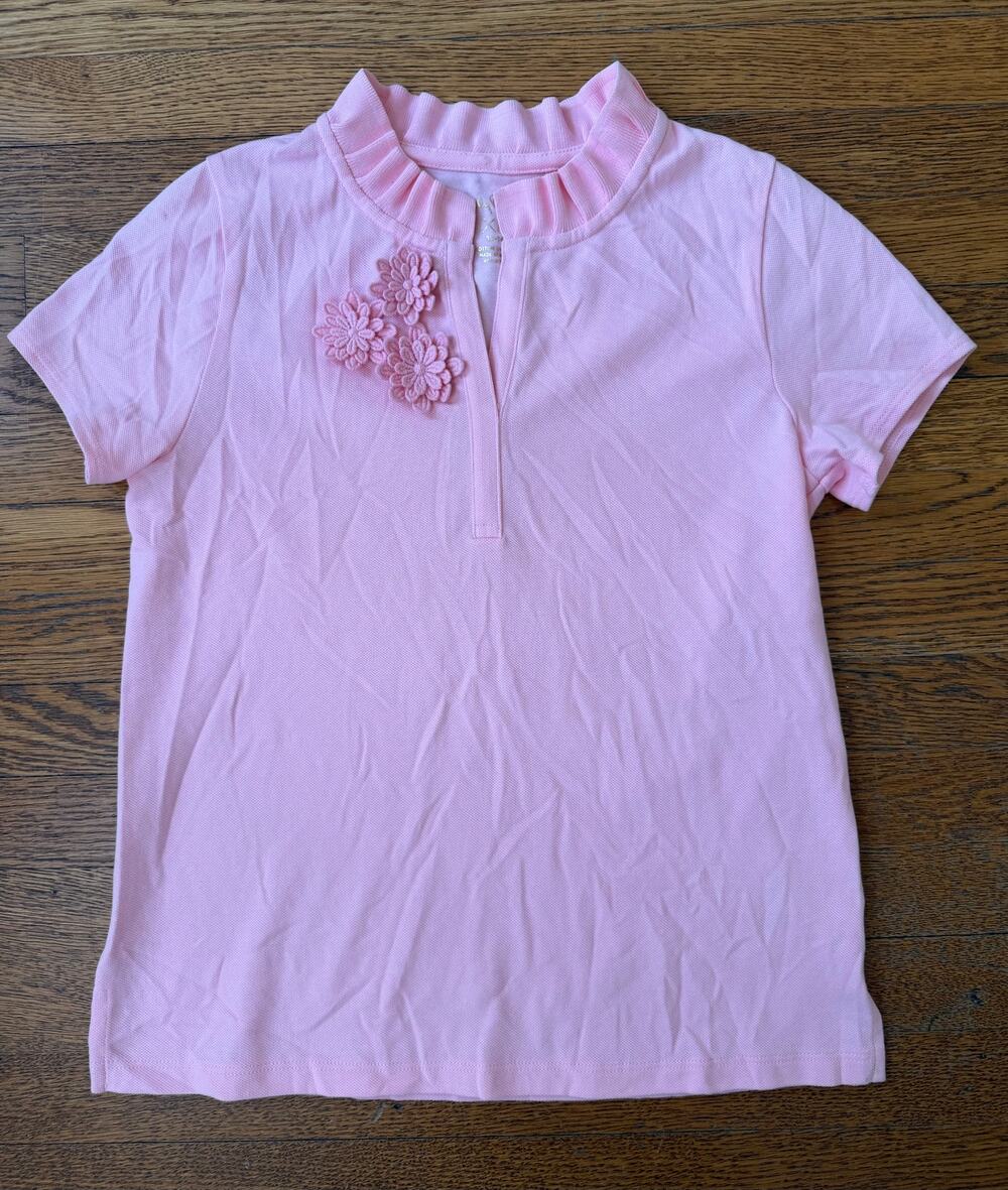 Lilly Pulitzer Girls' Pink Shirt Size 12-14